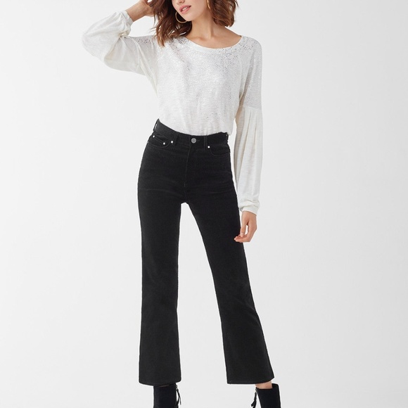 Splendid | Sparkle and Shine Longsleeve Top Small White - Picture 13 of 13